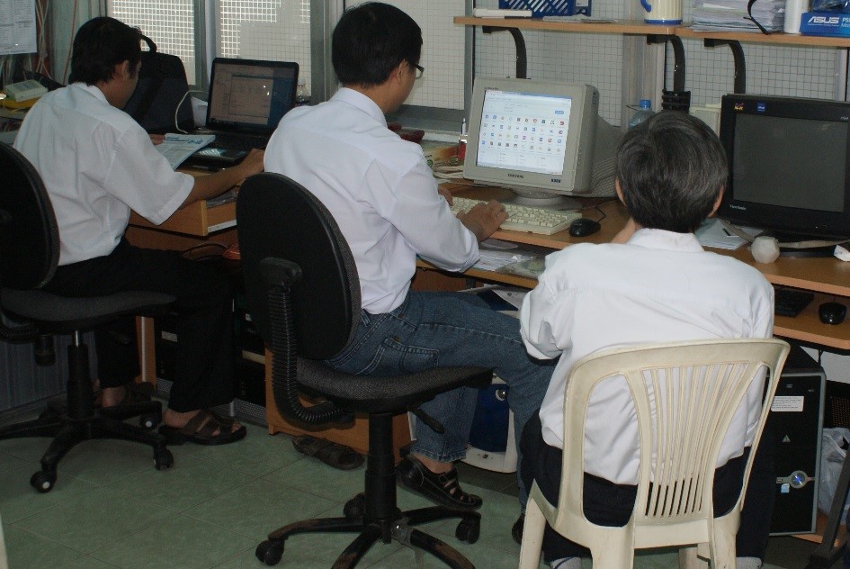 Tổ Kỹ thuật phụ trách quản lý bảo trì sửa chữa kịp thời